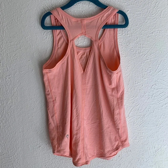 Ivivva Happy Livin’ Coral Metallic Moon Tank Sz 10 - Picture 5 of 5